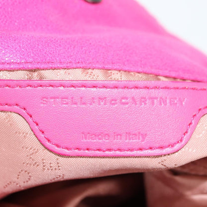Stella McCartney Falabella Fold Over Suede, Pink, Suede, Shoulder Bag