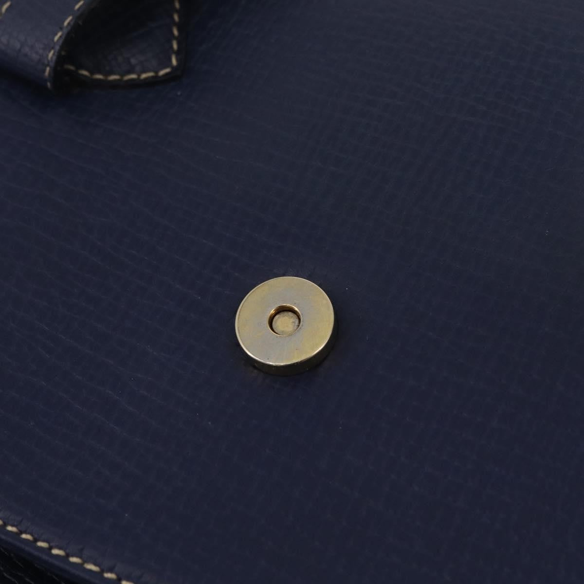 Loewe Tote Leather, Navy, Leather, Tote Bag