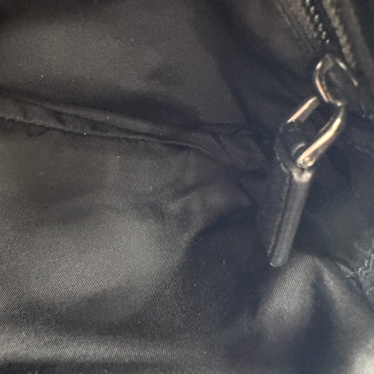 Prada Technical Zip Tessuto, Burgundy, Nylon, Crossbody Bag