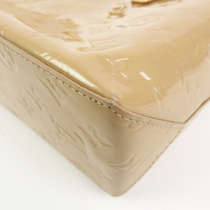 Louis Vuitton Reade Monogram Vernis, Brown, Patent Leather, Handbag