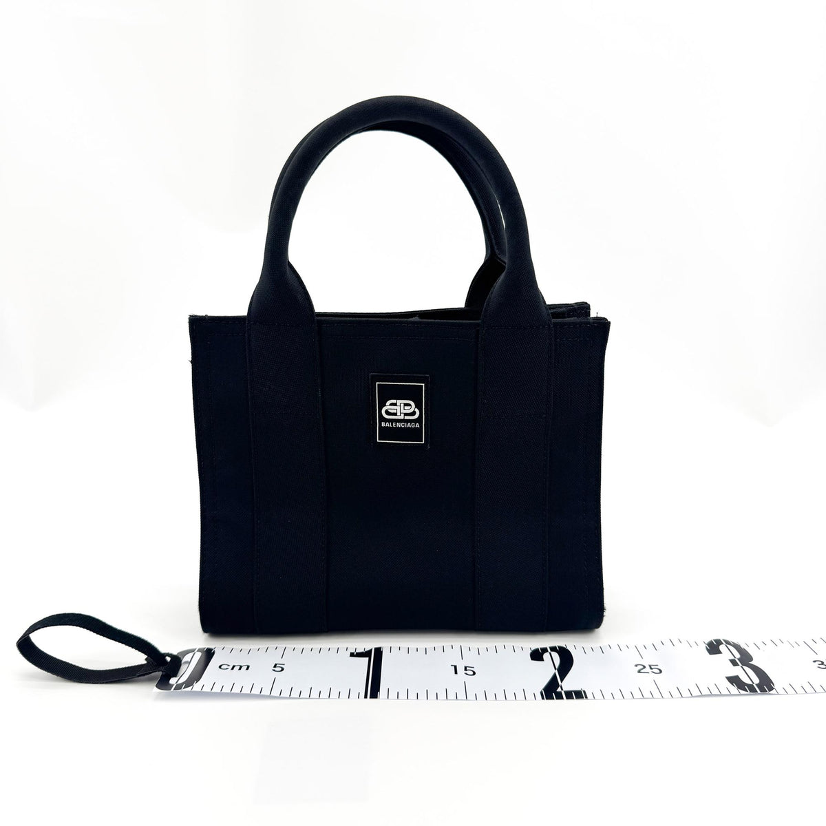 Balenciaga Trade East-West Nylon, Black, Canvas, Tote Bag