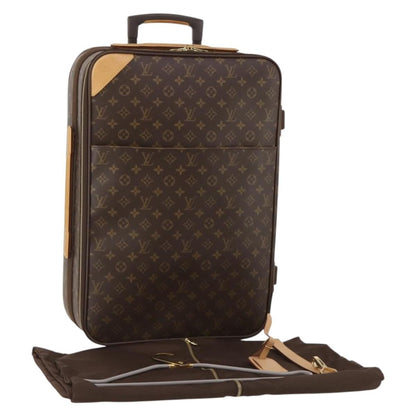 Louis Vuitton Pegase Luggage Monogram Canvas, Brown, Canvas, Travel Bag