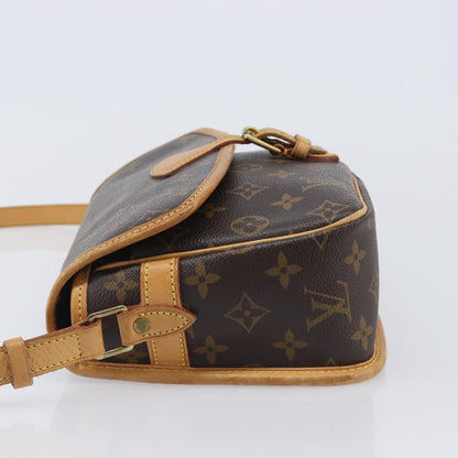 Louis Vuitton Sologne Monogram Canvas, Brown, Canvas, Handbag