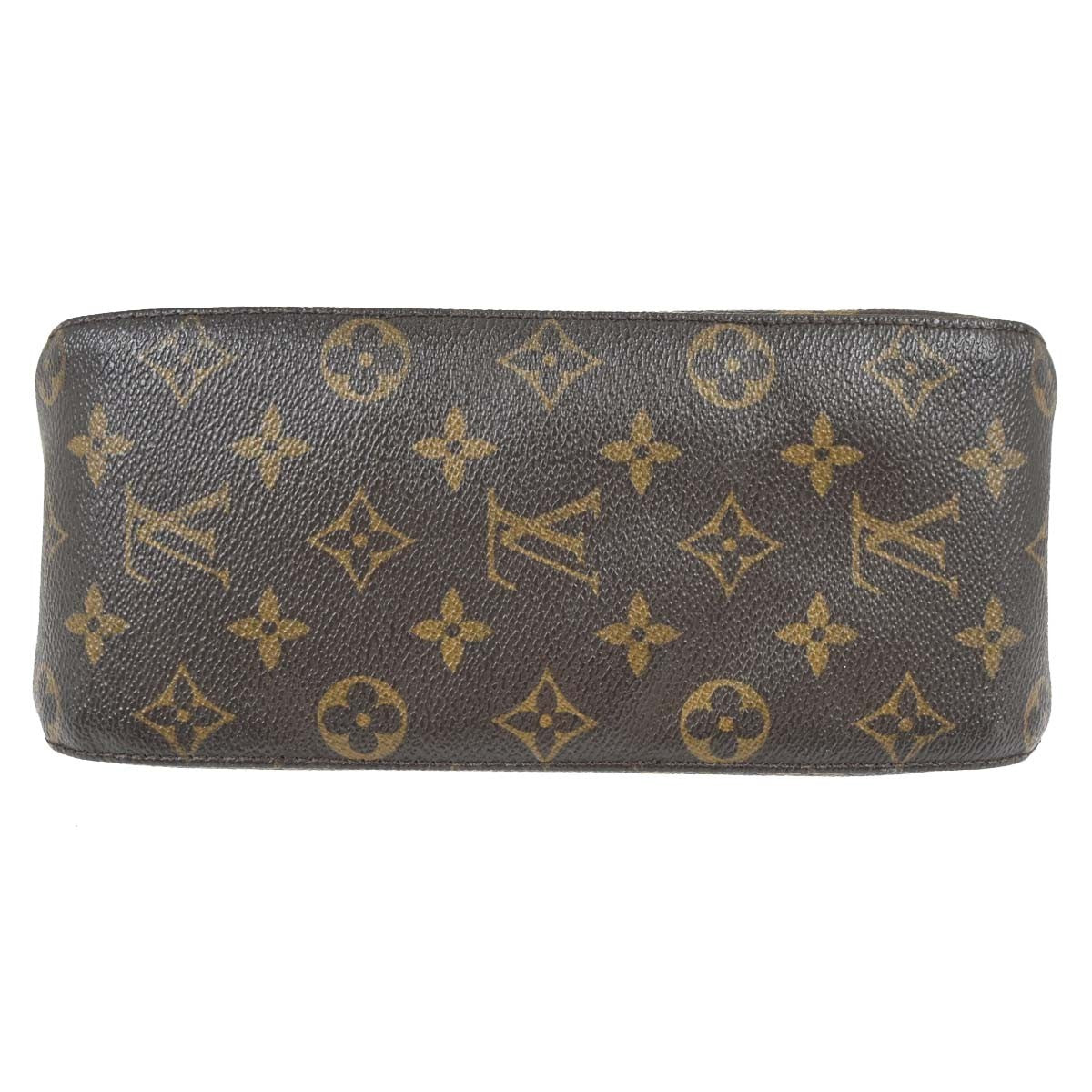Louis Vuitton Looping Monogram Canvas, Brown, Canvas, Handbag