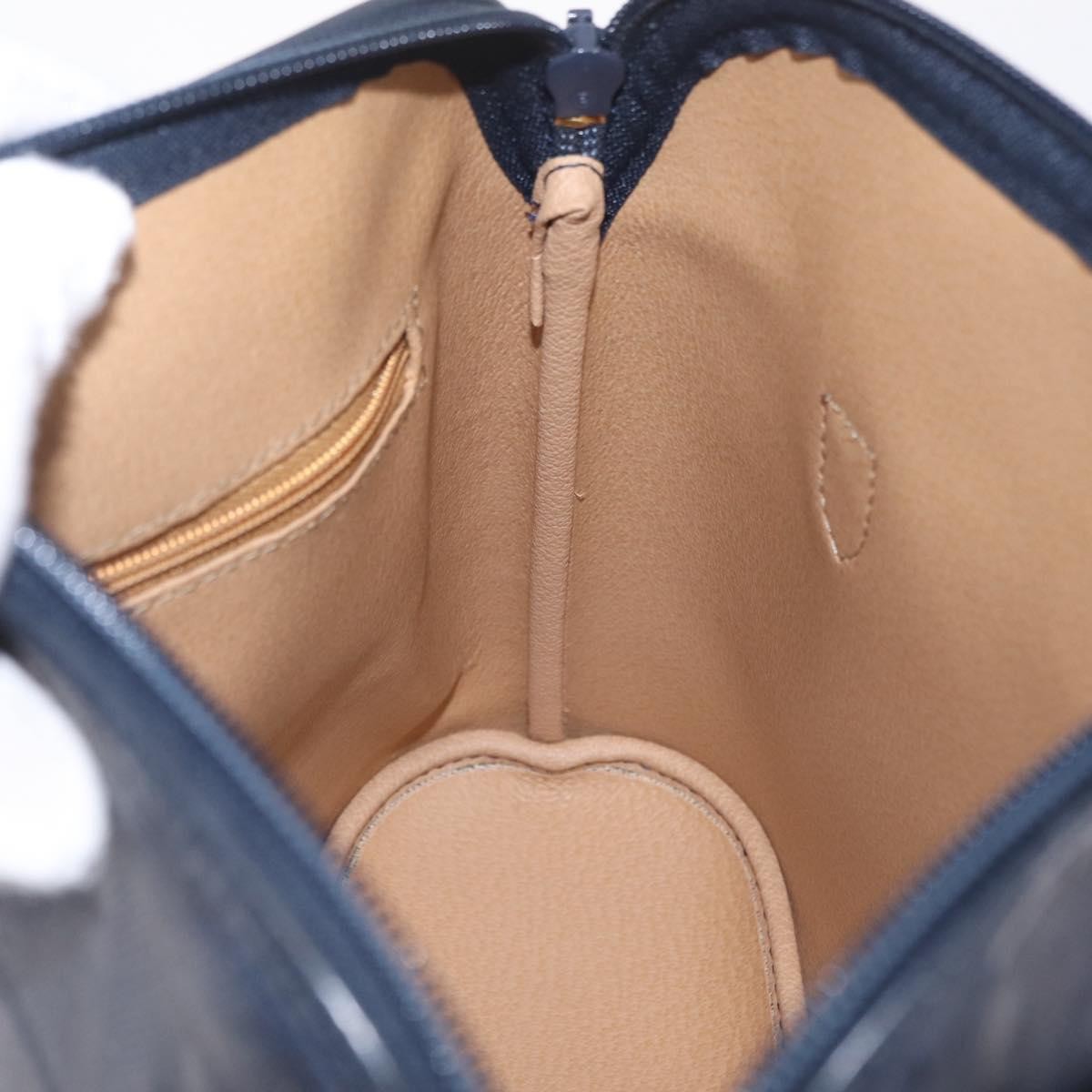 Christian Dior Trotter Canvas, Navy, Canvas, Handbag