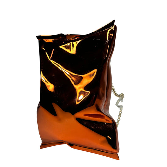 ANYA HINDMARCH Crisp Packet Metal Clutch