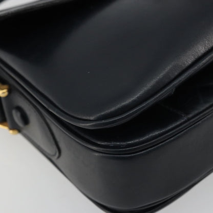 Celine Horse Carriage Leather, Black, Leather, Shoulder Bag