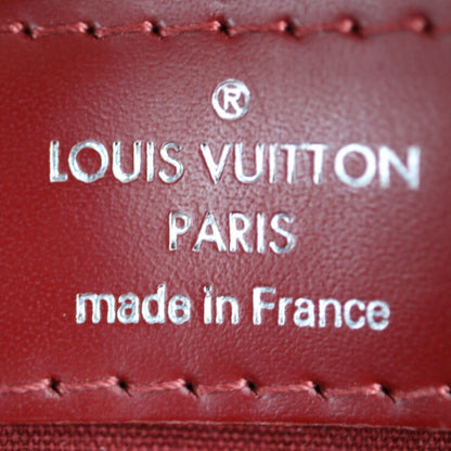 Louis Vuitton Bréa, Red, Leather, handbag