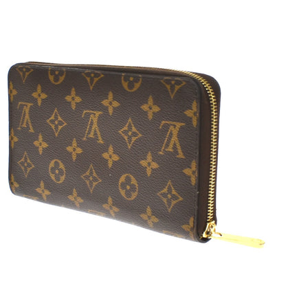Louis Vuitton Zippy Wallet NM Monogram Canvas, Brown, Canvas, Wallet