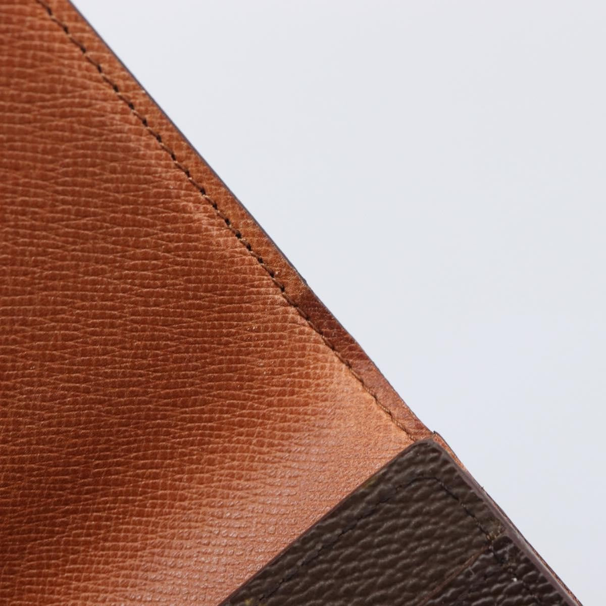 Louis Vuitton Long Macassar Monogram Canvas, Brown, Canvas, Wallet