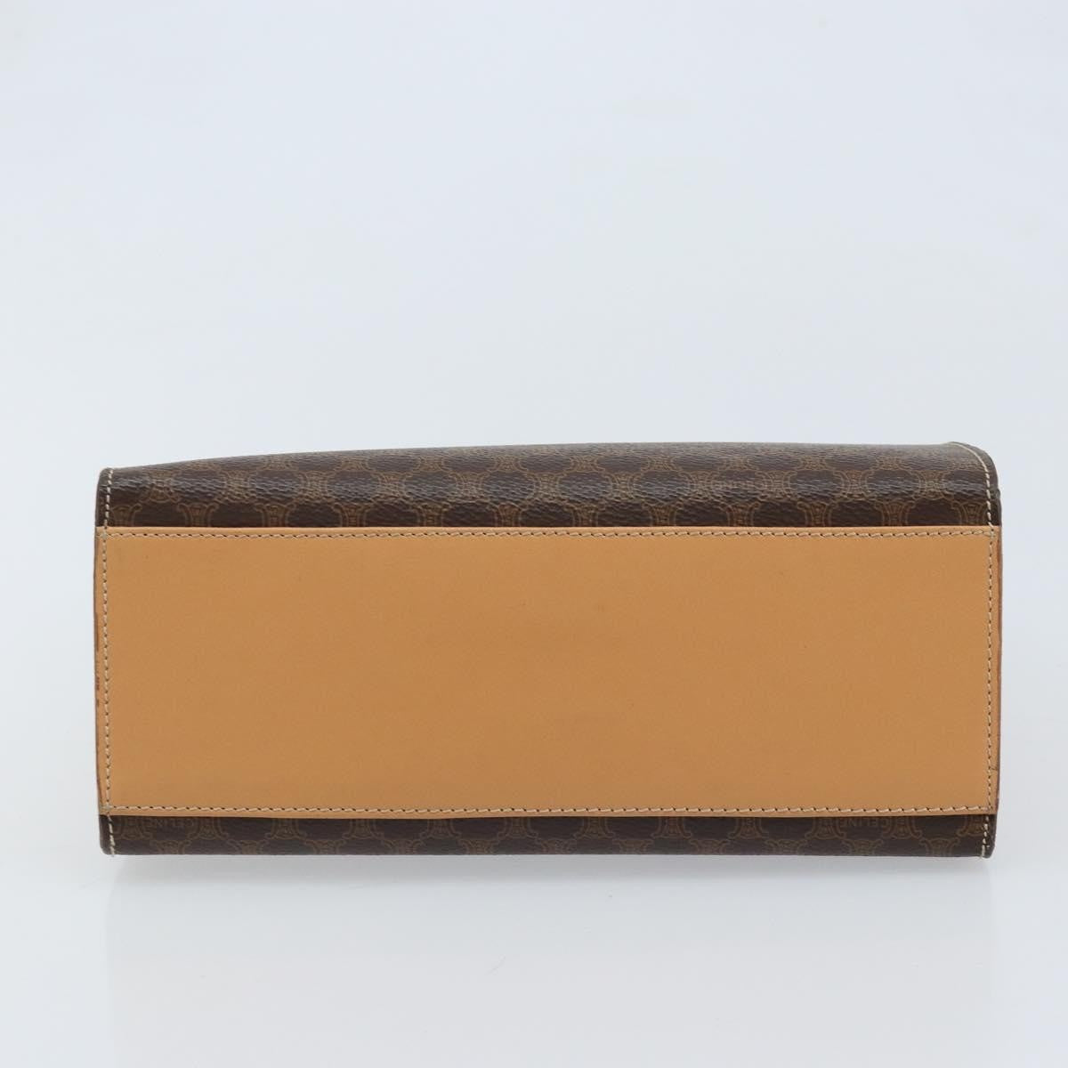 Celine Handbag Canvas, Brown, Canvas, Handbag