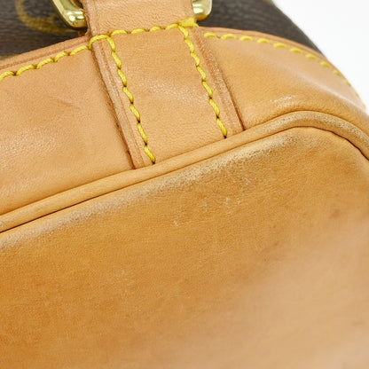 Louis Vuitton Vintage Montsouris Monogram Canvas, Brown, Canvas, Backpack
