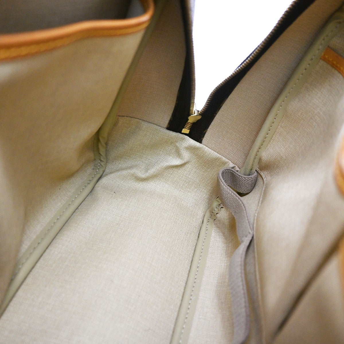 Louis Vuitton Deauville Monogram Canvas, Brown, Canvas, Handbag