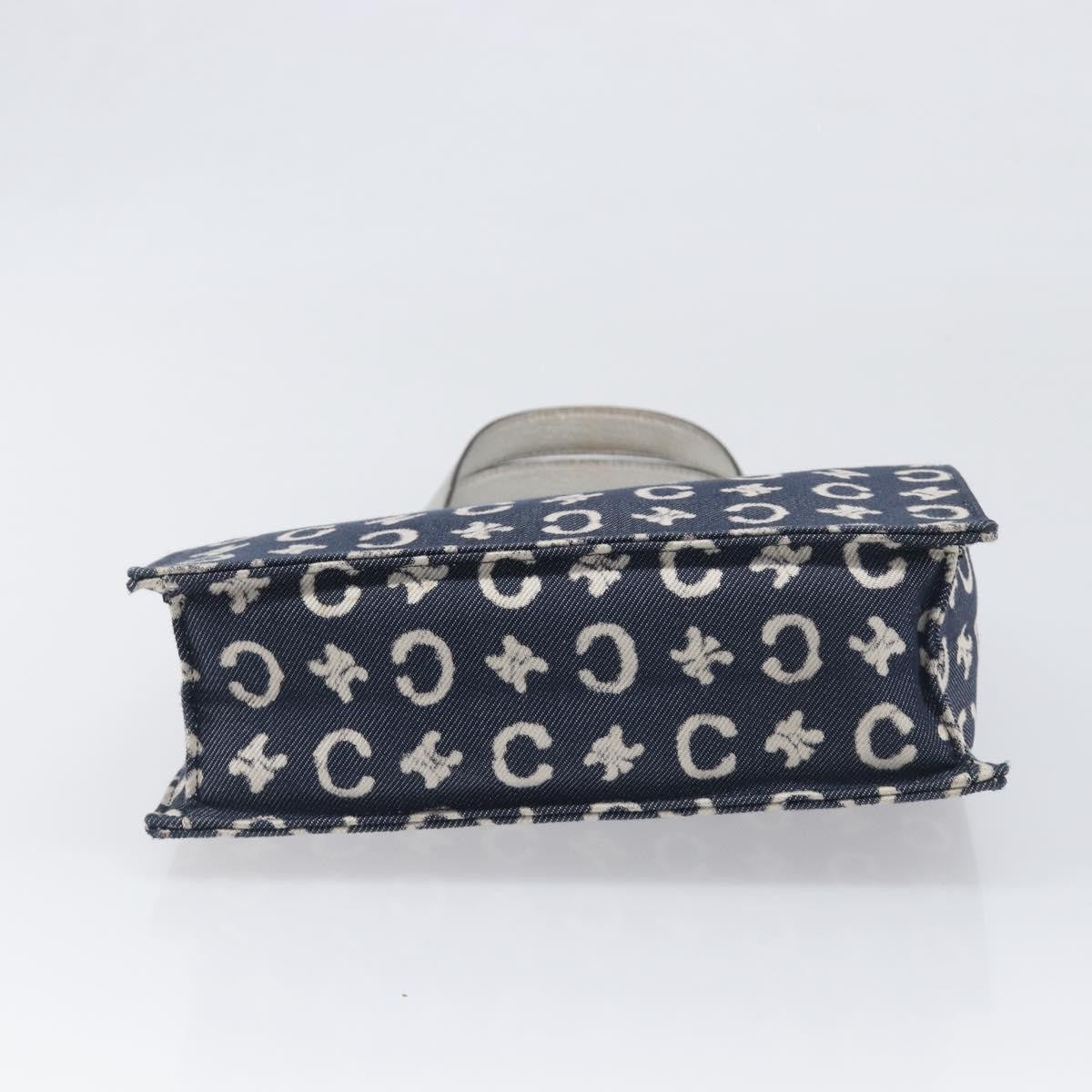 Celine C Macadam Canvas, Navy, Canvas, Handbag