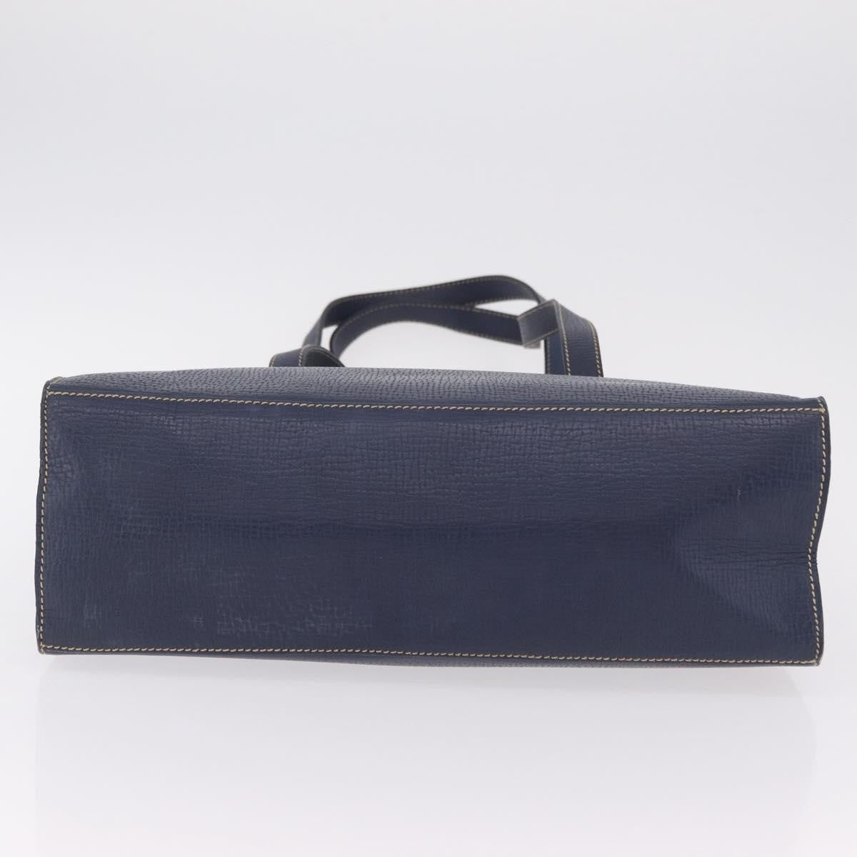 Loewe Tote Leather, Navy, Leather, Tote Bag