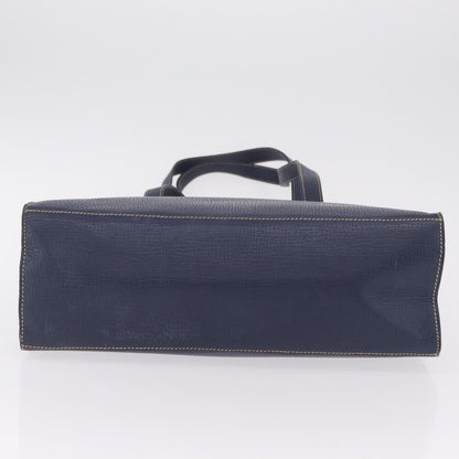 Loewe Tote Leather, Navy, Leather, Tote Bag