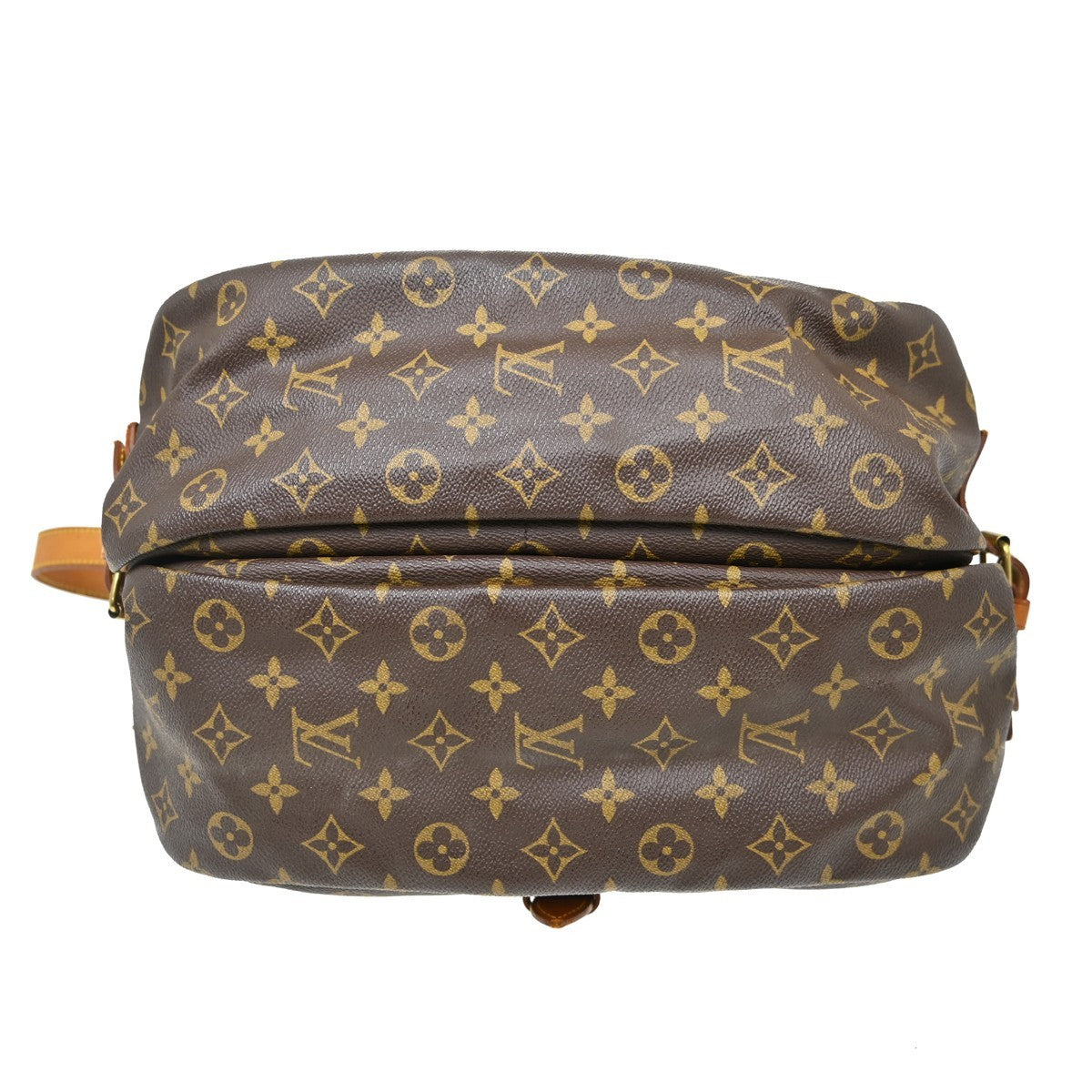 Louis Vuitton Saumur Monogram Canvas, Brown, Canvas, Shoulder Bag