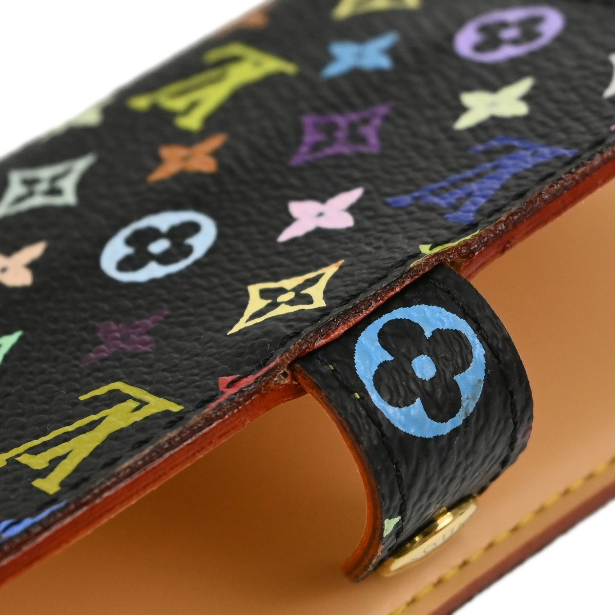 Louis Vuitton Agenda Cover Canvas Multicolor, Multicolour, Canvas, Wallet