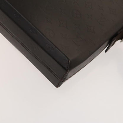 Louis Vuitton Steve Messenger Monogram Glace Leather, Brown, Leather, Handbag