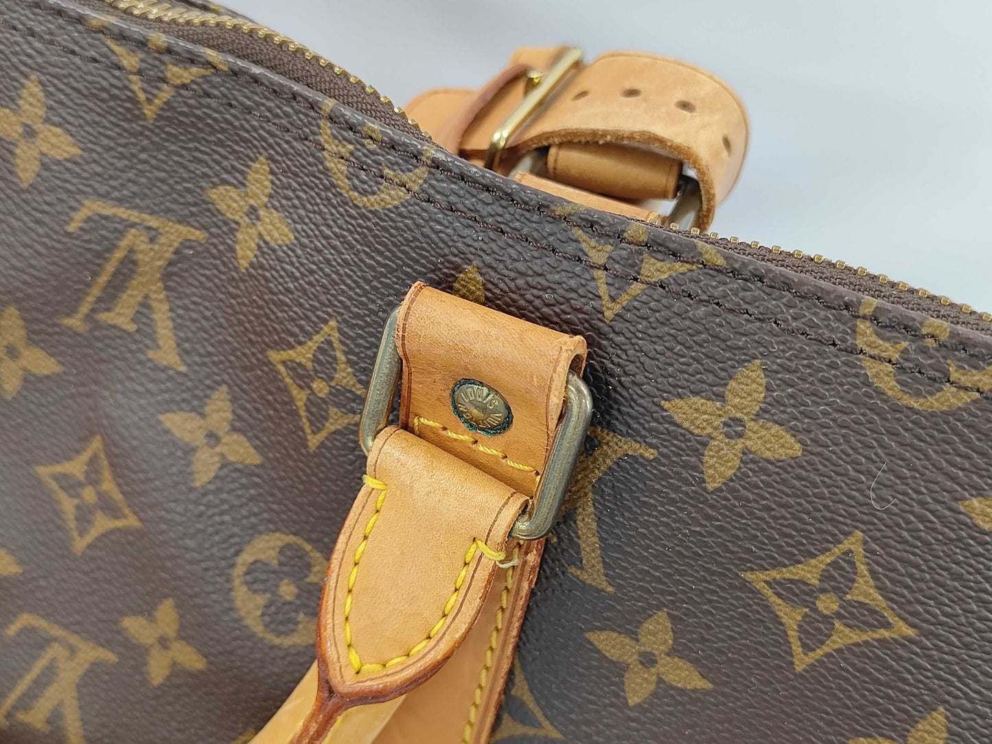 Louis Vuitton Keepall Monogram, Brown, Canvas, Travel Bag