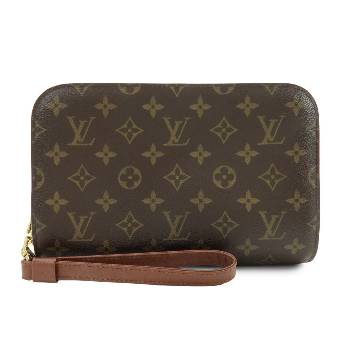 Louis Vuitton Pochette Orsay Monogram Canvas, Brown, Canvas, Clutch