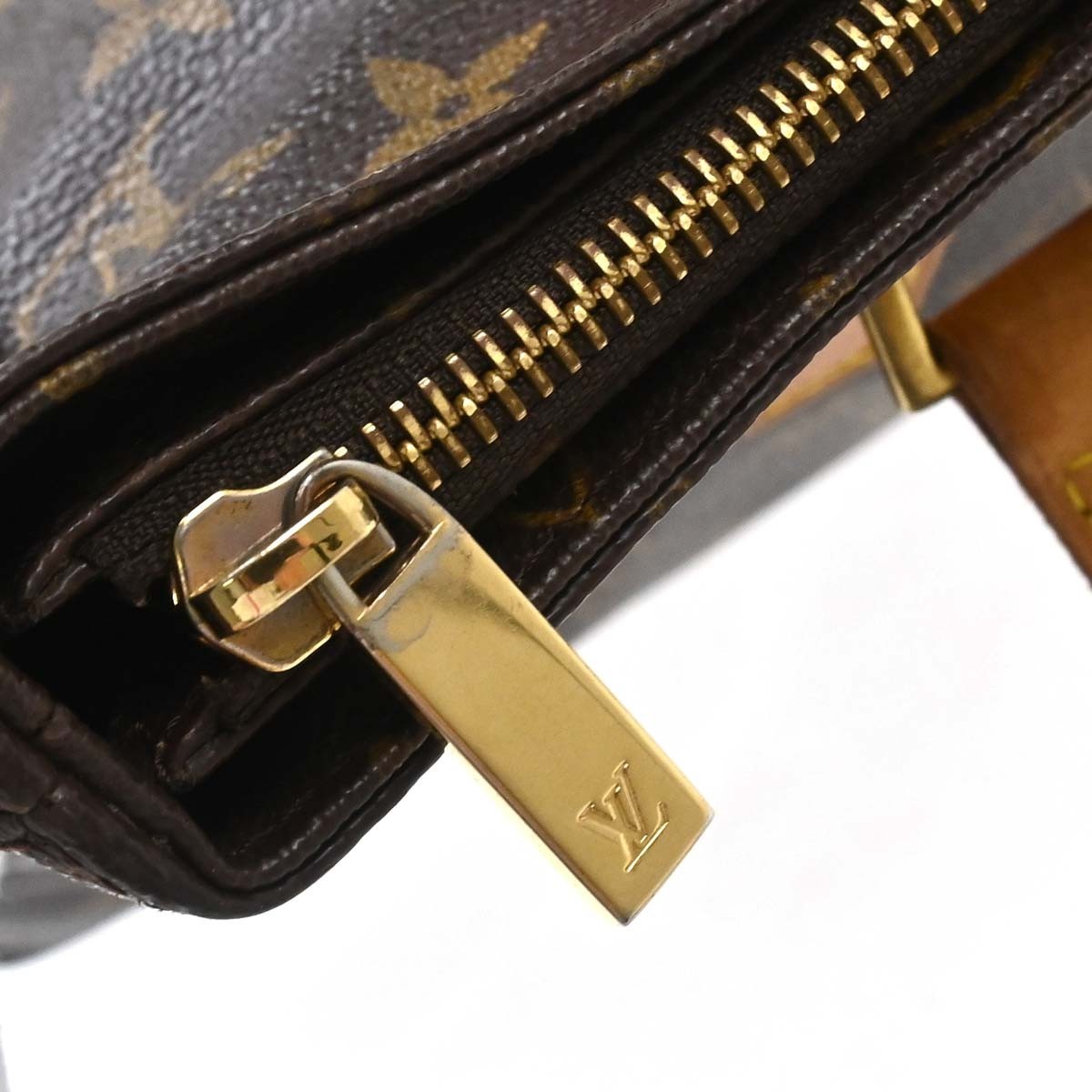 Louis Vuitton Cabas Piano Monogram Canvas, Brown, Canvas, Tote Bag