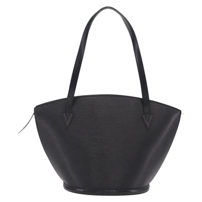 Louis Vuitton Saint Jacques Epi Leather, Black, Leather, Handbag