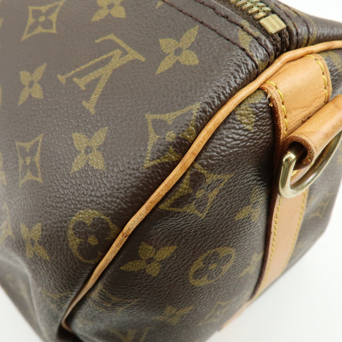 Louis Vuitton Keepall Bandouliere Monogram Canvas, Brown, Canvas, Travel Bag