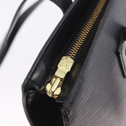 Louis Vuitton Saint Jacques Epi Leather, Black, Leather, Handbag