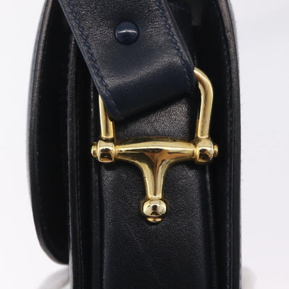 Celine C Sulky Horse carriage Canvas, Navy, Canvas, Handbag