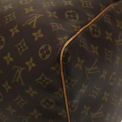 Louis Vuitton Keepall Bag Monogram Canvas, BROWN, CANVAS, Travel bag