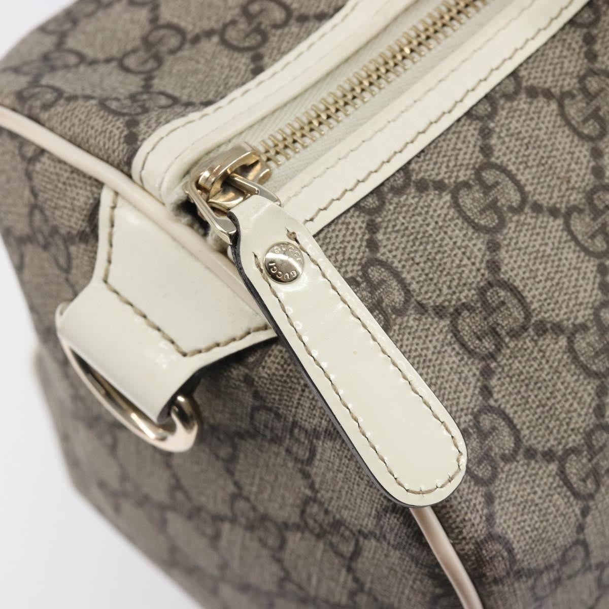 Gucci Joy Boston GG Coated Canvas, Beige, PVC, Handbag