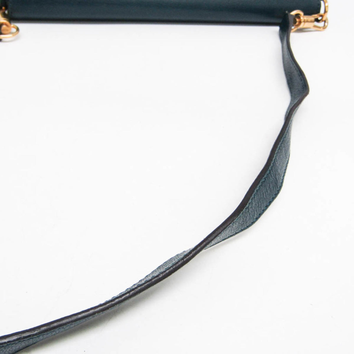 Givenchy GV3 Flap Leather with Suede, Blue, Leather, Handbag