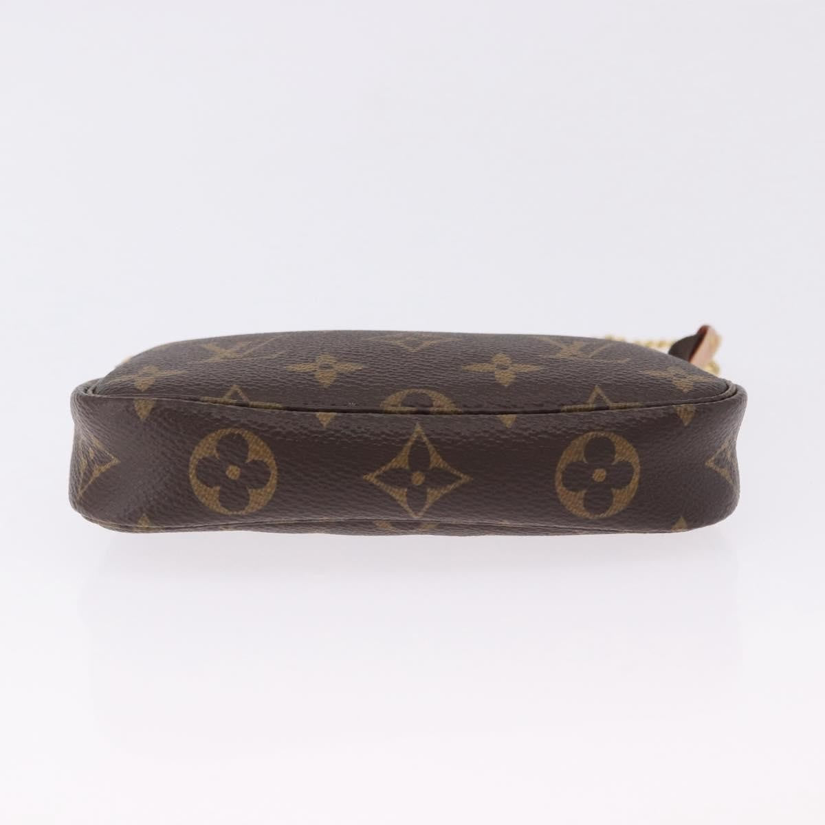 Louis Vuitton Mini pochette accessoires Canvas, Brown, Canvas, Clutch