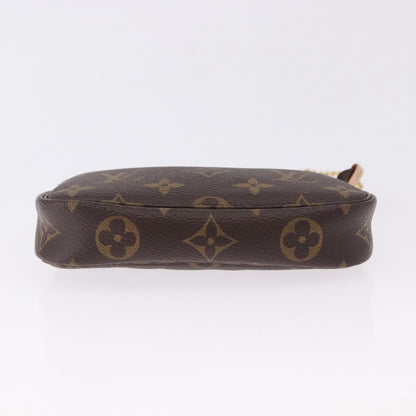 Louis Vuitton Mini pochette accessoires Canvas, Brown, Canvas, Clutch