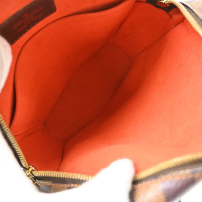 Louis Vuitton Ipanema Damier Ebene, Brown, Canvas, Shoulder Bag