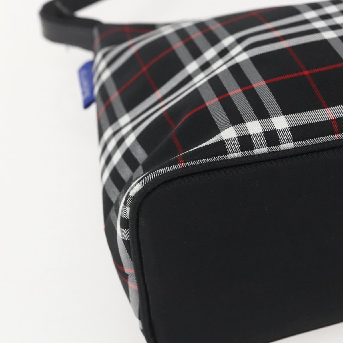Burberry Nova Check Nylon, Black, Nylon, Handbag