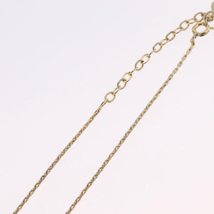 Christian Dior CD Pendant Metal, Gold, Metal, Necklace