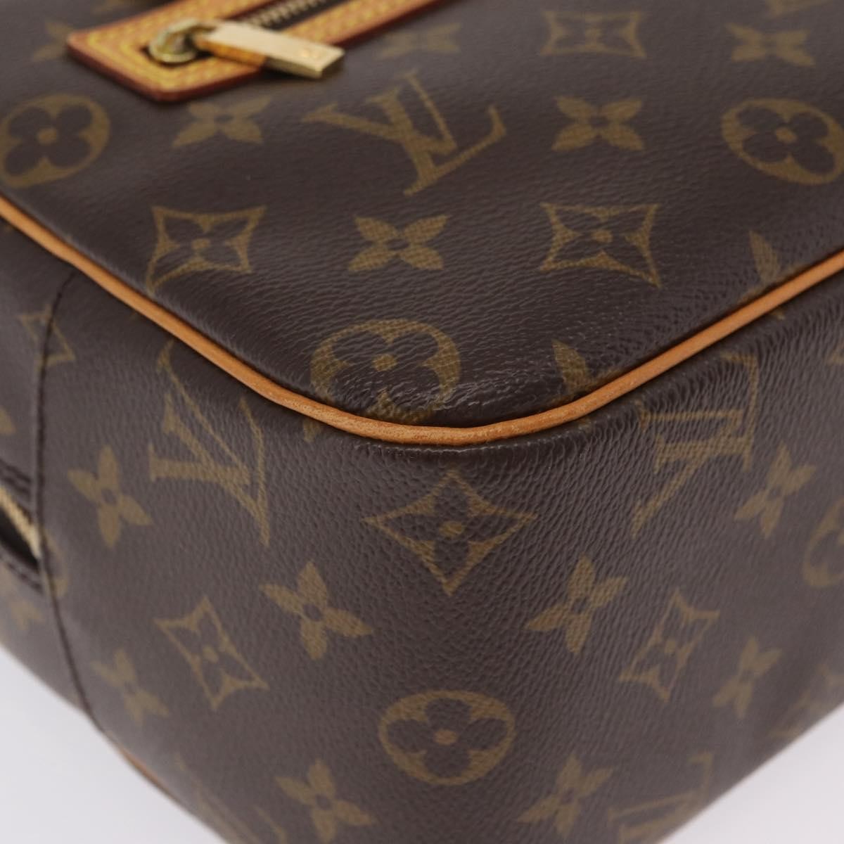Louis Vuitton Cite Monogram Canvas, Brown, Canvas, Handbag