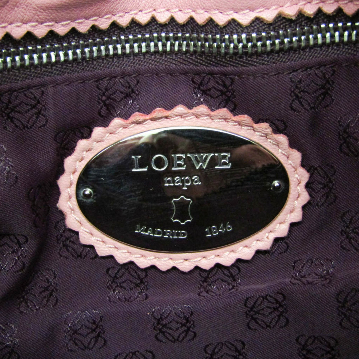 Loewe Flamenco Leather, Pink, Leather, Crossbody Bag