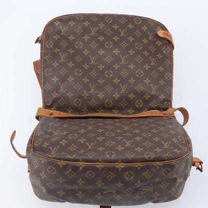 Louis Vuitton Saumur Monogram Canvas, Brown, Canvas, Shoulder Bag