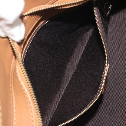 Celine Vintage Leather, Brown, Leather, Handbag