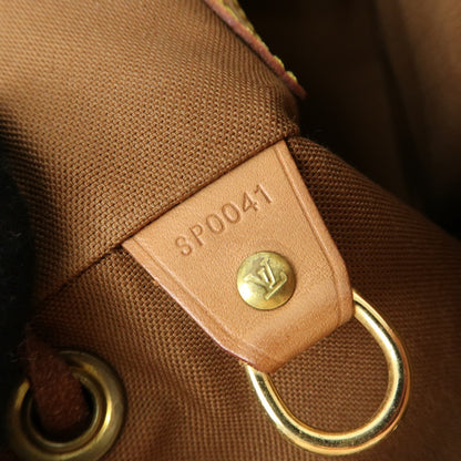 Louis Vuitton Vintage Montsouris Monogram Canvas, Brown, Canvas, Backpack