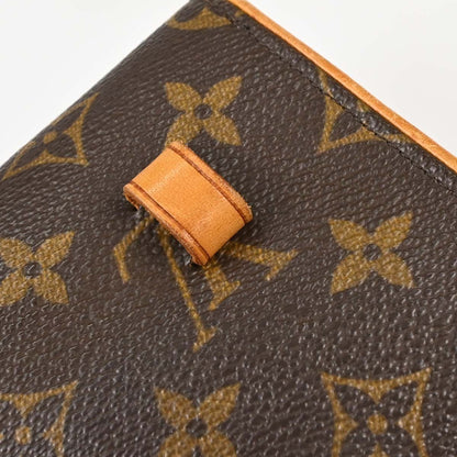 Louis Vuitton Florentine Waist Monogram Canvas, Brown, Canvas, Handbag