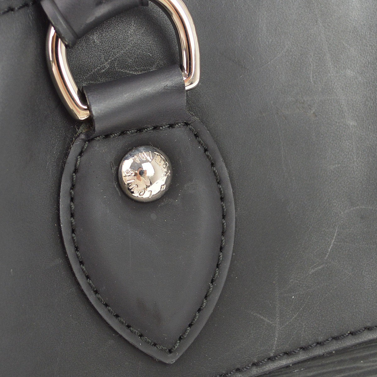 Louis Vuitton Passy Epi Leather, Black, Leather, Tote Bag