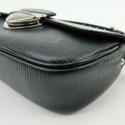 Louis Vuitton Montaigne Clutch Epi Leather, Black, Leather, Clutch