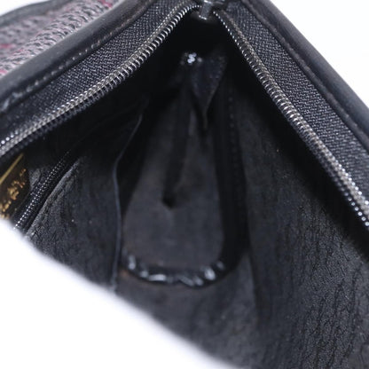 Saint Laurent Vintage Clutch Canvas, Gray, Canvas, Clutch