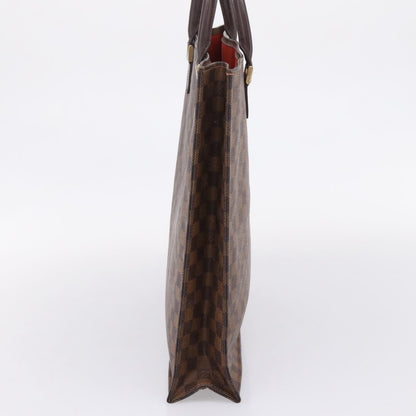Louis Vuitton Venice Sac Plat Damier, Brown, Canvas, Tote Bag