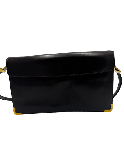 Christian Dior 30 Montaigne Clutch Patent leather, BROWN, PATENT_LEATHER, Shoulder bag