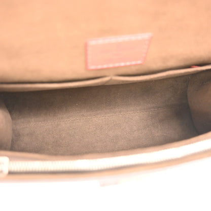 Louis Vuitton Cluny Top Handle Epi Leather, Red, Leather, Handbag
